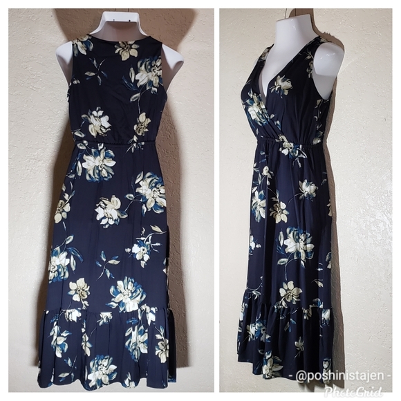 NWT Cynthia Rowley Faux Wrap Ruffle Dress - Picture 8 of 11